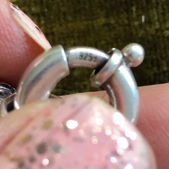 Andrea Candella Sterling and 14k gold large heart necklace. - Picture 9 of 15